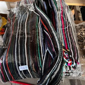 Lote de Bufandas Rayadas con Flecos - imagen 2