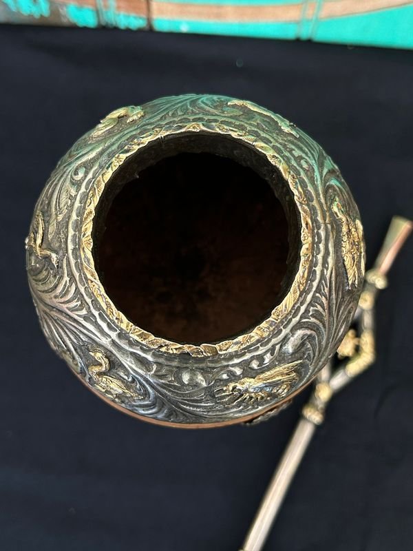 Mate y bombilla de la primera época de Martínez Hnos. - imagen 5