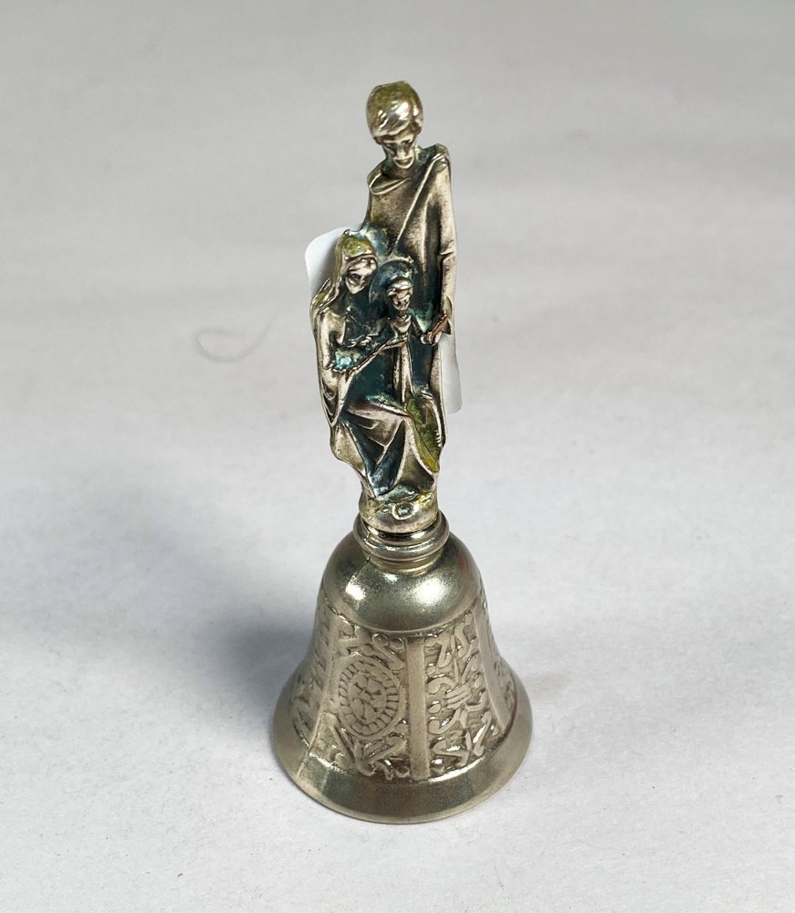 Campana Coleccionable Religiosa Sagrada Familia 9 cm