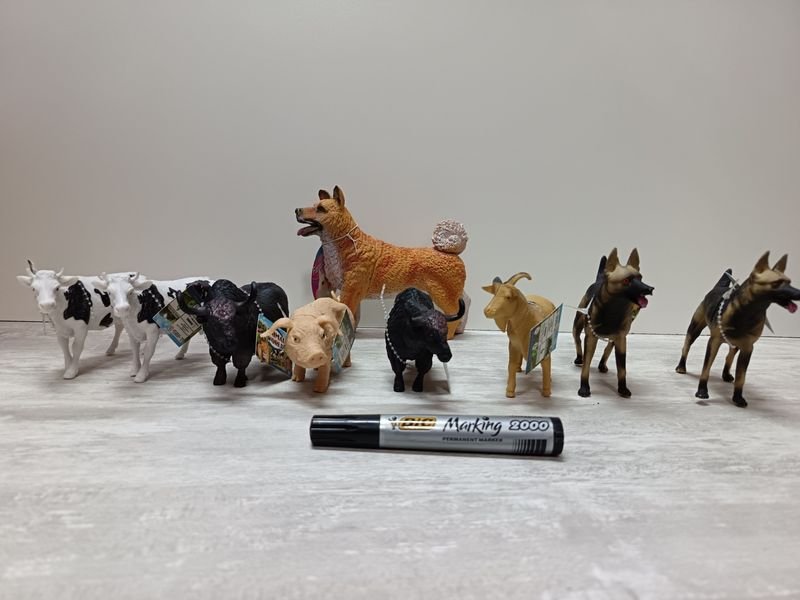 Lote anterior: Animales de granja en miniatura