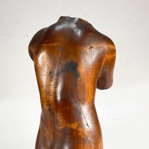 Talla en Madera "Torso Desnudo" - Figura Artística - imagen 5