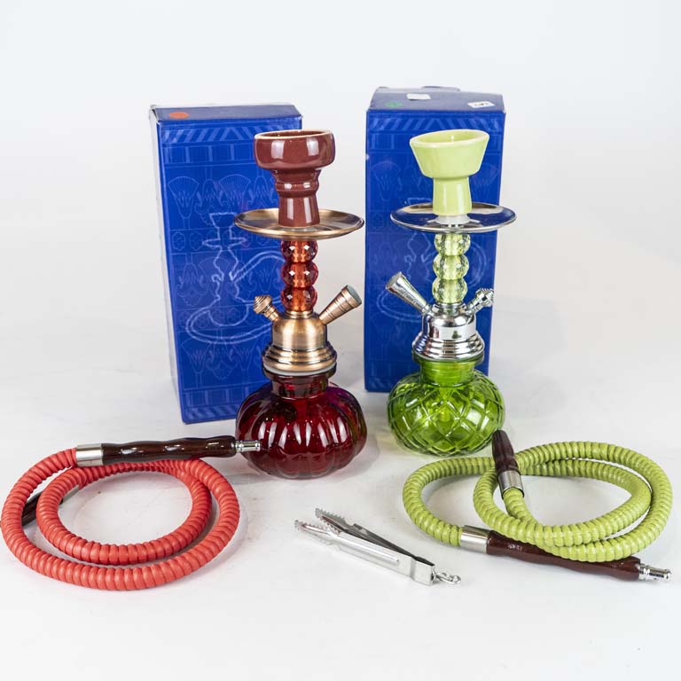 Lote anterior: 2 Narguile - Medidas: 23cm 