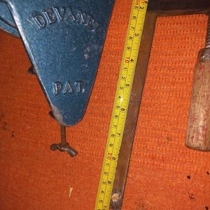 Antigua Devanel Enrolladora de Hilo o Lana con Sargento - imagen 6