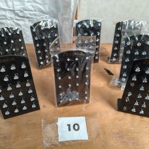 192 Circonias y Acero Inoxidable para Joyería - imagen 2