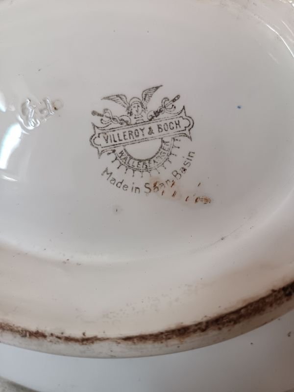 Antigua Sopera de Porcelana Villeroy & Boch Wallerfangen - Cuenca del Saar - imagen 8