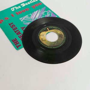 Disco Vinilo Single The Beatles "P.S. I Love You" Serie Especial Coleccionistas Apple EMI Italia - imagen 2