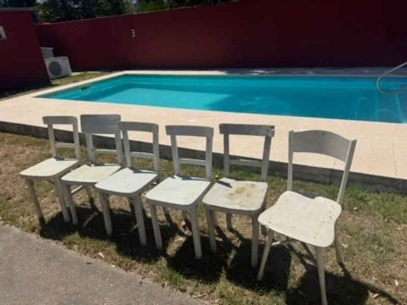Sillas antiguas firmes para exteriores - imagen 6
