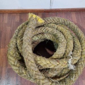 Cuerda de Boliche Gruesa de Fibra Natural - 22 Metros - imagen 2