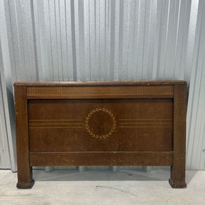 Cama Antigua de Madera de 1 Plaza Estilo Clásico - imagen 6