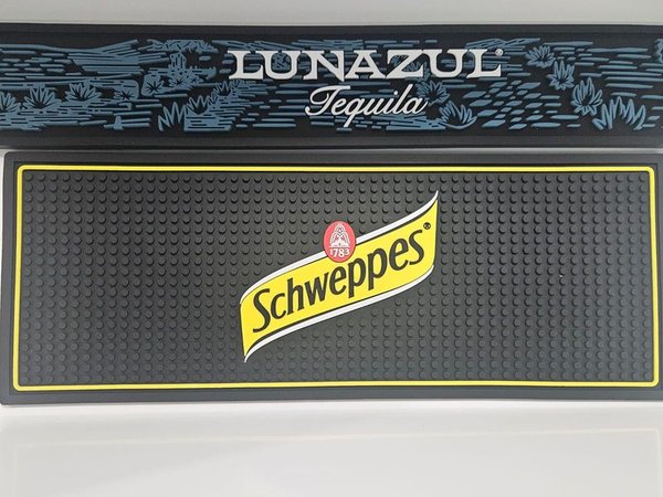 Dos escurridores de vasos con logotipos de marcas - imagen 1