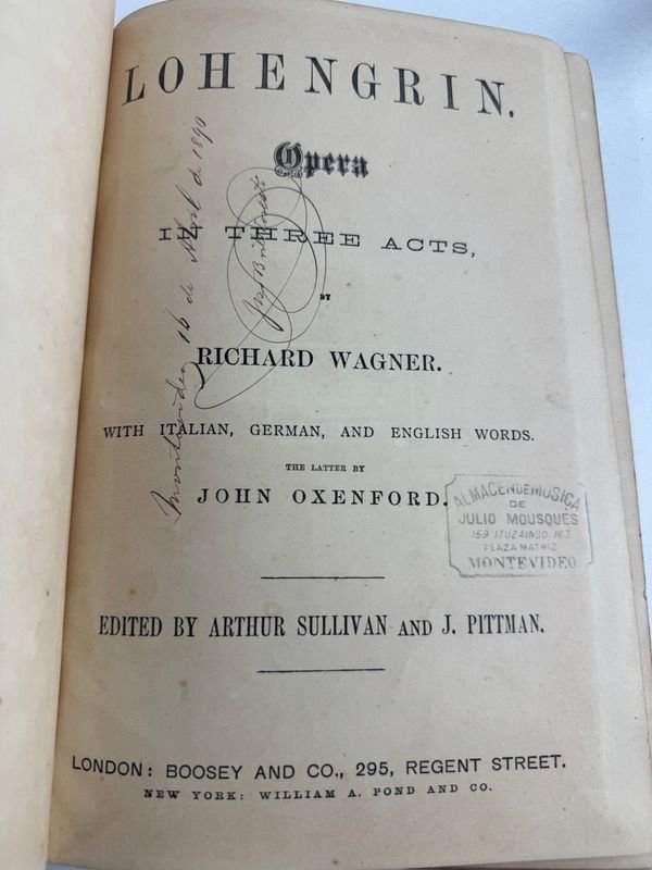 Libro de música clásica: Lohengrin de Richard Wagner - imagen 3
