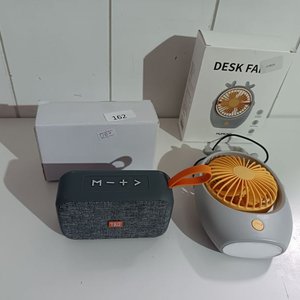 Lote siguiente: Parlante Portátil T&G y Ventilador USB con Luz LED