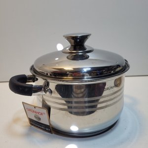Set de 2 Ollas de Acero Inoxidable Grünhof con Tapa - imagen 3