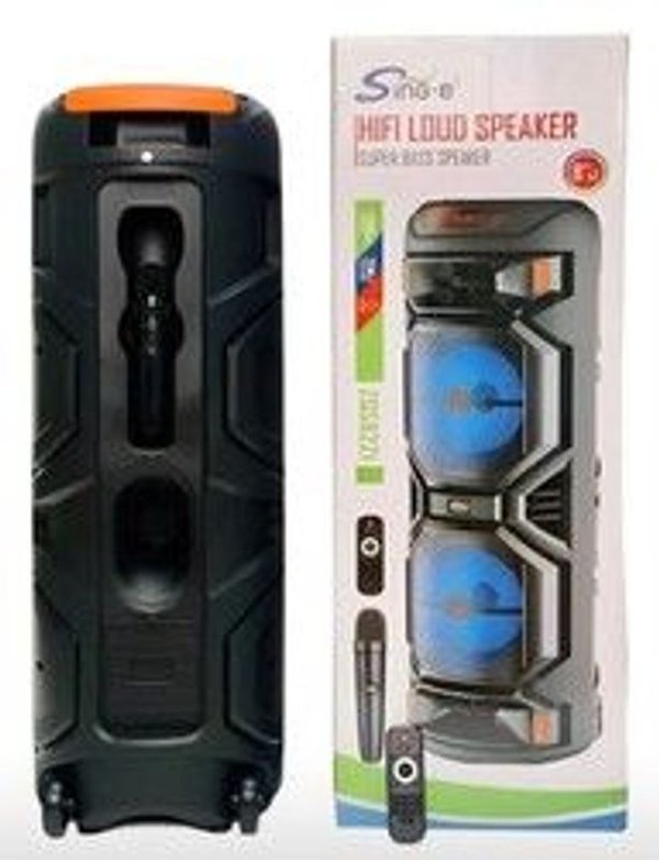 Parlante multiuso potente con USB, Bluetooth y karaoke - imagen 1