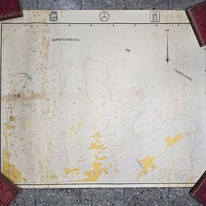 Lote siguiente: Mapa del Departamento de Canelones, República Oriental del Uruguay