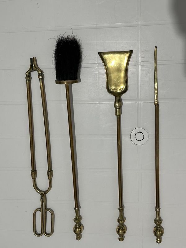 Accesorios de estufa en bronce - imagen 2