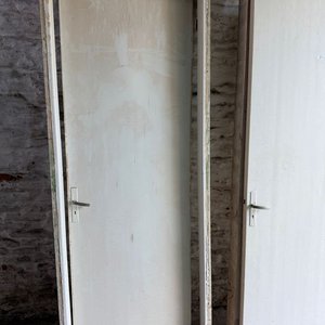 Lote de 2 Puertas Macizas Blancas con Marcos - imagen 8