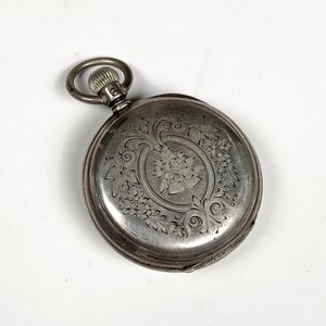 Reloj de Bolsillo Longines Caja de Plata Antigua - imagen 5