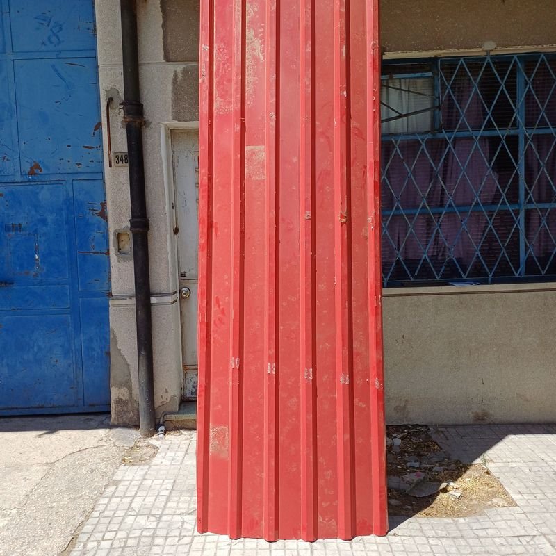 Diez chapas trapezoidales cal. 26, nuevas pintadas - imagen 3