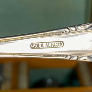 Estuche de Cubiertos "Sola Alpacca" con Madera - imagen 6