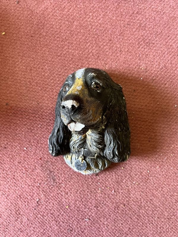 Estatua de perro original Cabeza Bossos - imagen 1