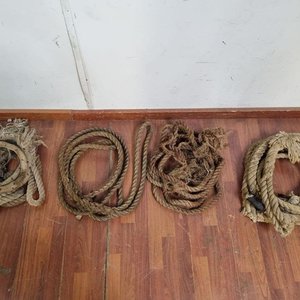Lote de 6 Tramos de Cuerdas de Fibra Natural para Uso General - imagen 2