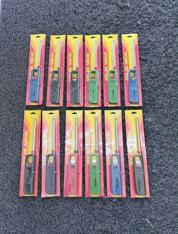 Pack de 12 Encendedores Largos para Cocina "Sol de Noche"