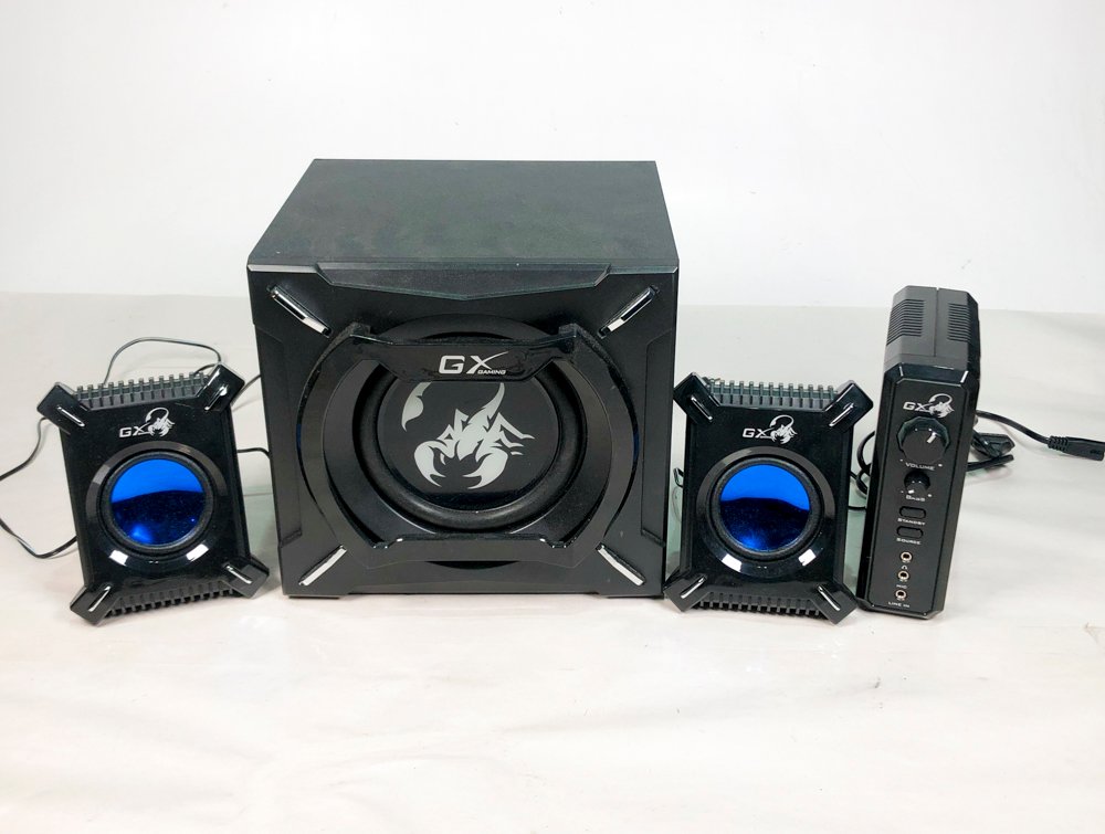 Sistema de Parlantes GX Gaming con Subwoofer