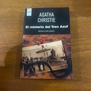 Lote anterior: Libro "El Misterio del Tren Azul" de Agatha Christie