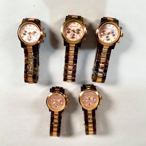 Lote anterior: Cinco Relojes de Pulsera Michael Kors Marrón Tortoise