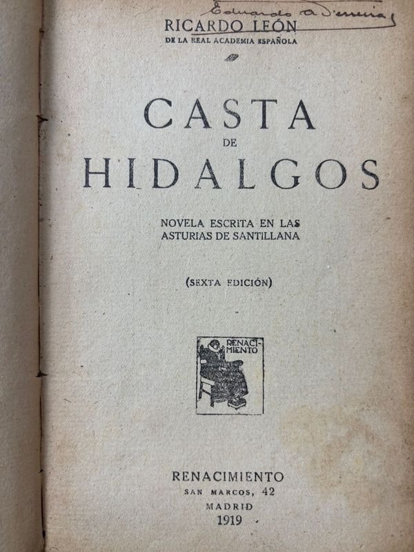 Novelas de Autores Diversos en Español, 1919 - imagen 4