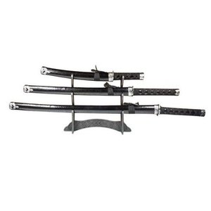 Lote anterior: Set de 3 Katanas Negras Decorativas con Soporte