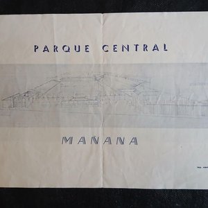 Lote siguiente: Proclama Histórica Club Nacional de Football: Construcción Tribuna Social Gran Parque Central c. 1938