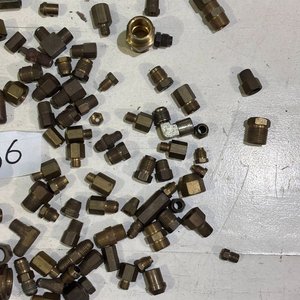 Lote de 100 Piezas de Conexiones y Adaptadores de Bronce - imagen 2