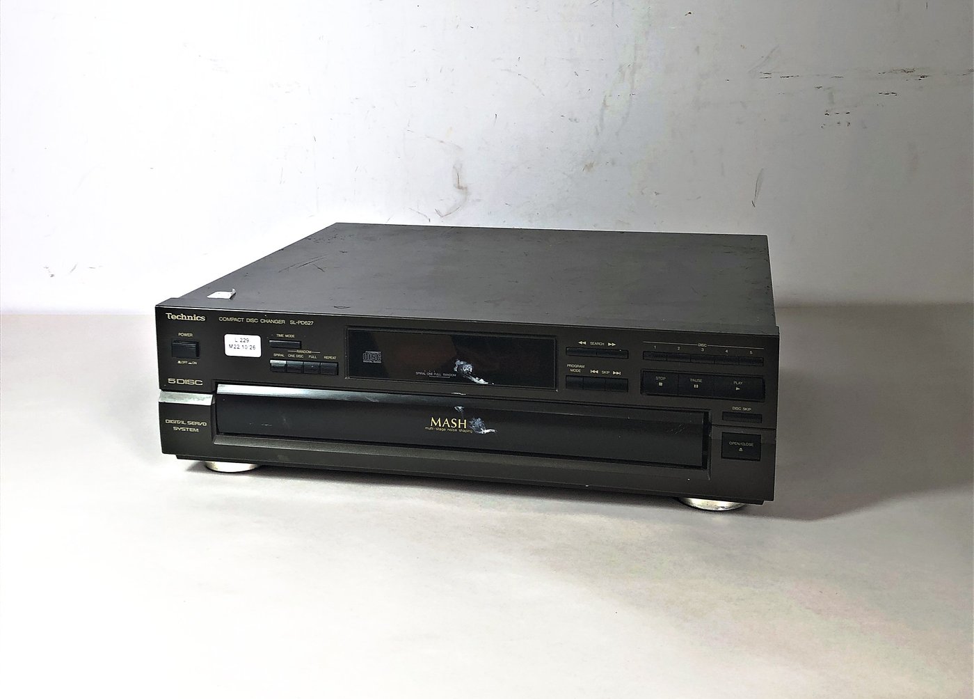 Bandeja de CD Technics SL-PD627 5 Discos (Sin Probar)