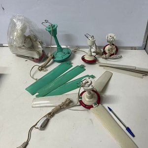 Lote de 7 Ventiladores Pequeños para Armar y Reparar - imagen 1
