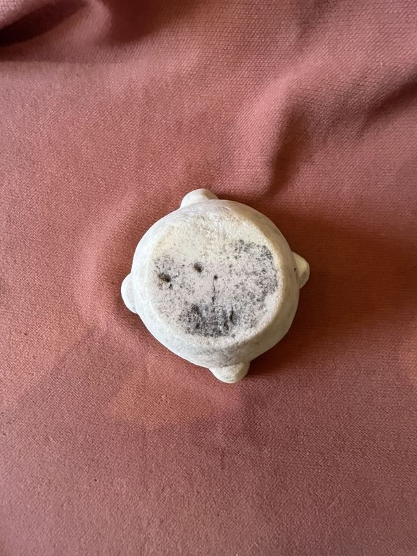 Antiguo mortero de marmol con mano de madera - imagen 8