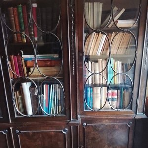 Gran Biblioteca Inglesa Antigua de Tres Cuerpos, Siglo XIX - imagen 2