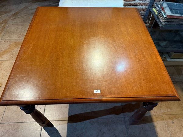 Mesa de madera cuadrada, maciza para decorar tu hogar - imagen 2