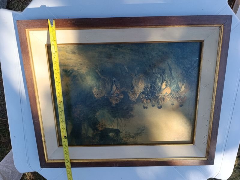Pinturas enmarcadas de escenas al aire libre - imagen 5