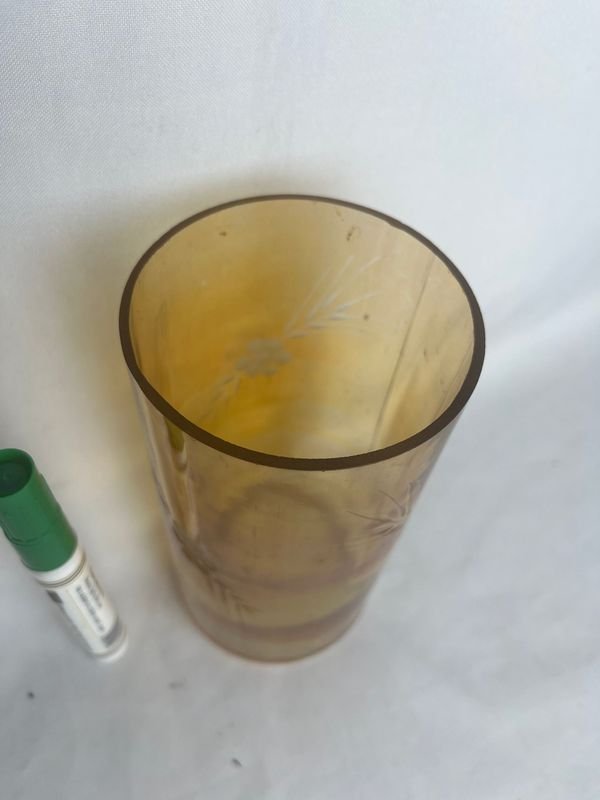 Vaso de cristal con diseño floral - imagen 7