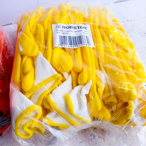24 Pares de Guantes de Trabajo Amarillos y Naranjas - imagen 3