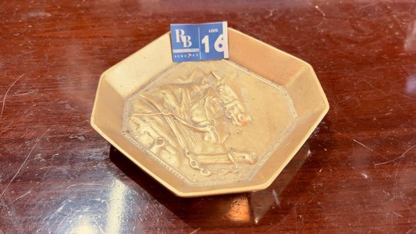 Bronce Cénicer con Caballo en Relieve - imagen 4
