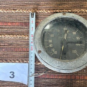 Termómetro de Panel Allis-Chalmers Centigrade - imagen 4