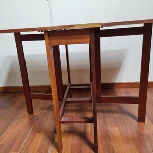 Mesa de Comedor Plegable Madera y Formica Clara - imagen 4