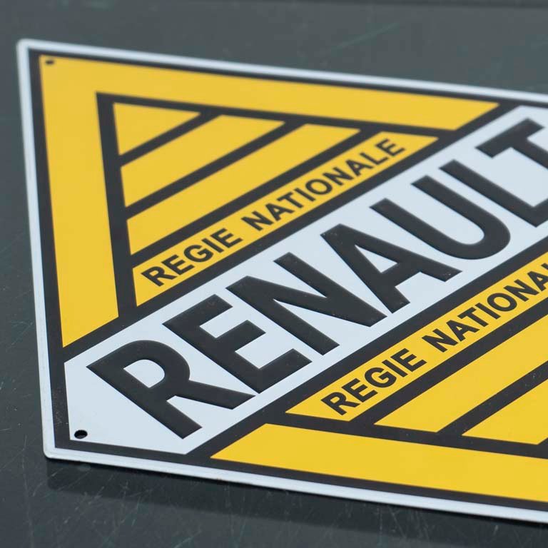 Chapa de Renault - Medidas: 23x32cm - imagen 2