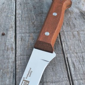 Cuchillo de Cocina Profesional con Hoja de 18 cm y Mango de Madera - imagen 3