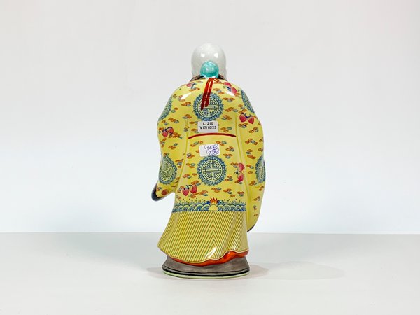 Figura en loza con motivo oriental - imagen 3