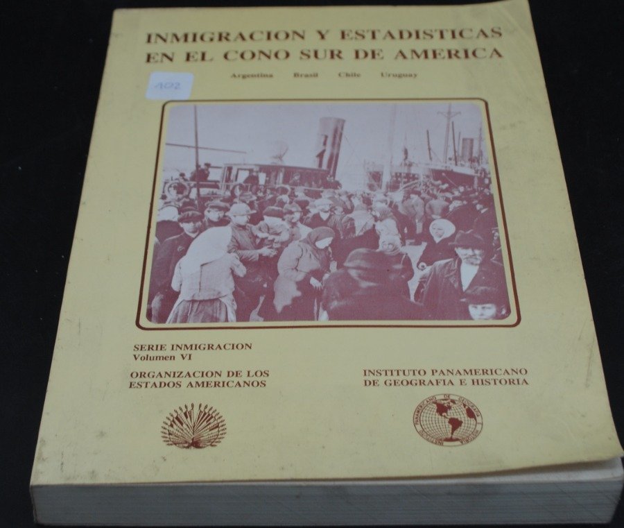 Libro de inmigración y estadísticas en el Cono Sur de América - imagen 2