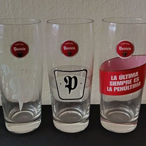 Lote de 5 Vasos Cerveceros Colección Patricia, Zillertal y Pepsi, más Jarra - imagen 2